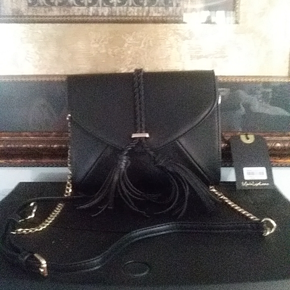 Moda Luxe Handbags - nwt! moda luxe black foxy bag